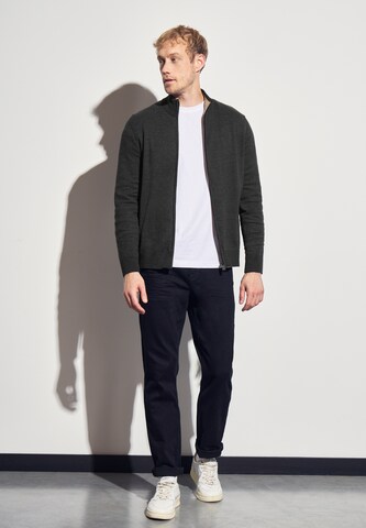 Street One MEN Strickjacke in Grau
