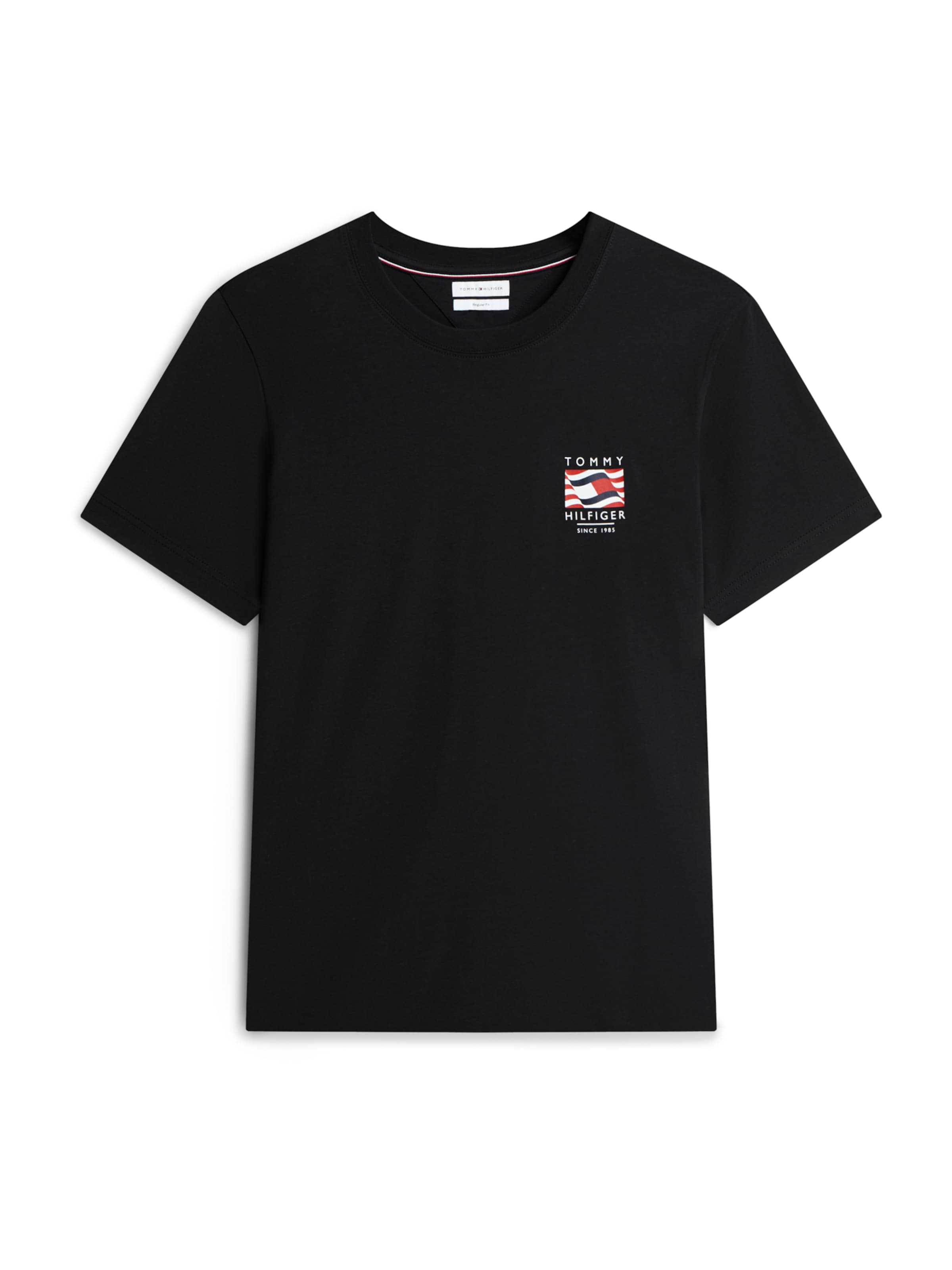 TOMMY HILFIGER Shirt in Black: front