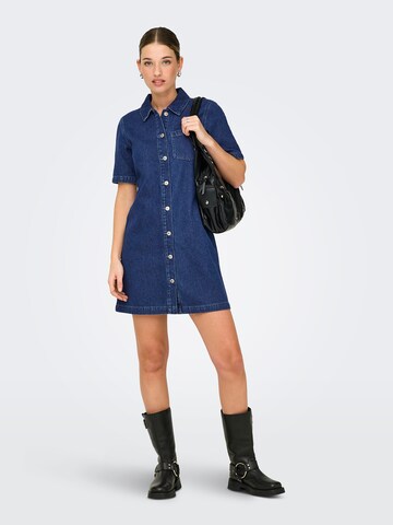 ONLY Blusekjole 'ONLMILLE' i blå