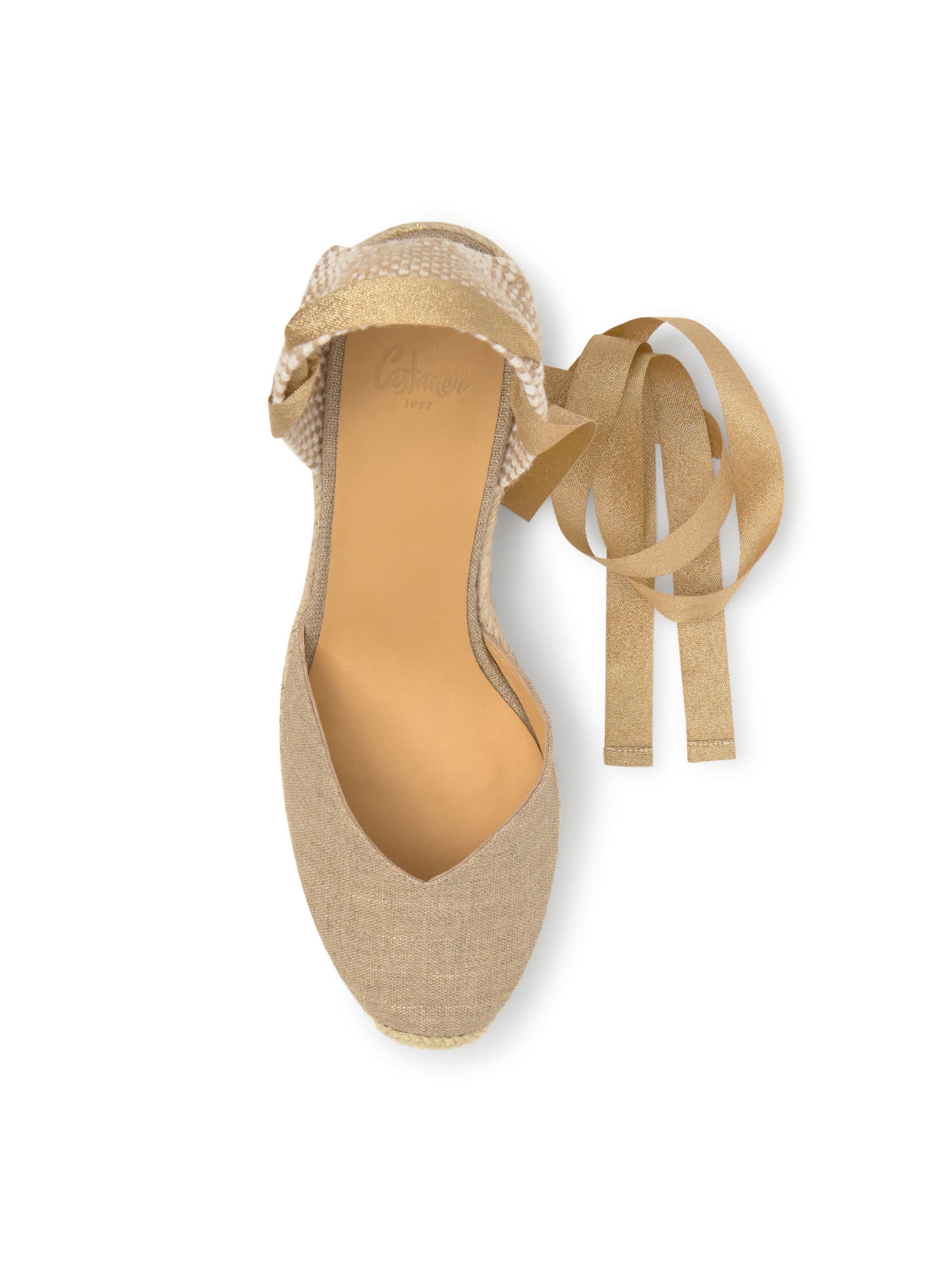 Castañer Espadrile 'Chiara' | bež barva