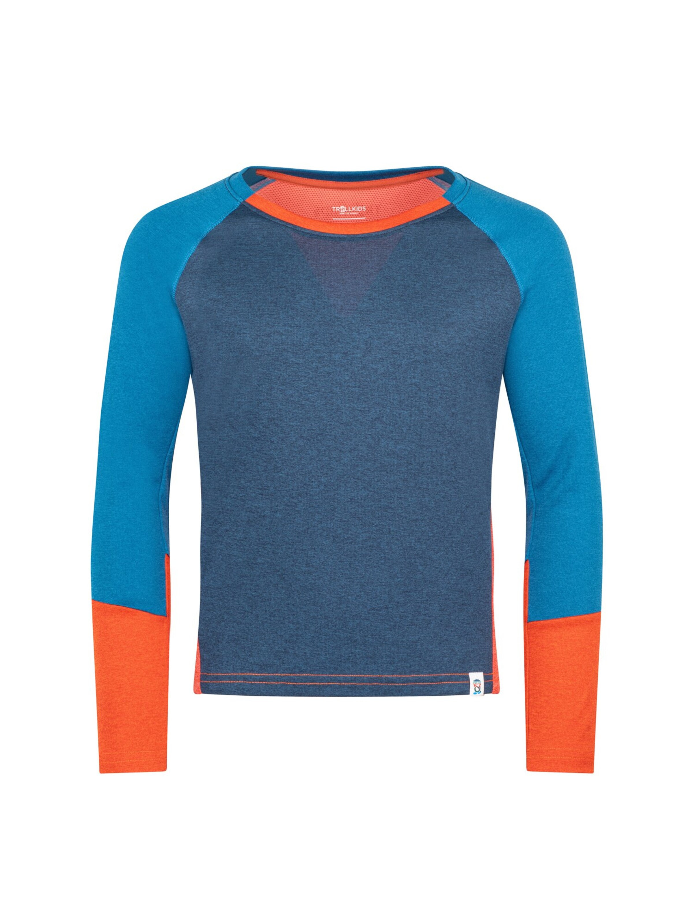 TROLLKIDS Performance Shirt in Blue: front