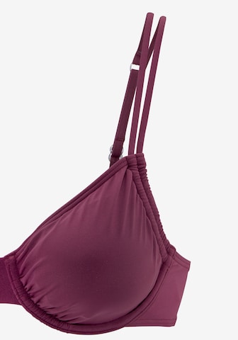 Invisible Hauts de bikini LASCANA en violet