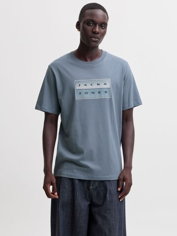 JACK & JONES Shirt 'JCOFusion' in Blue: front