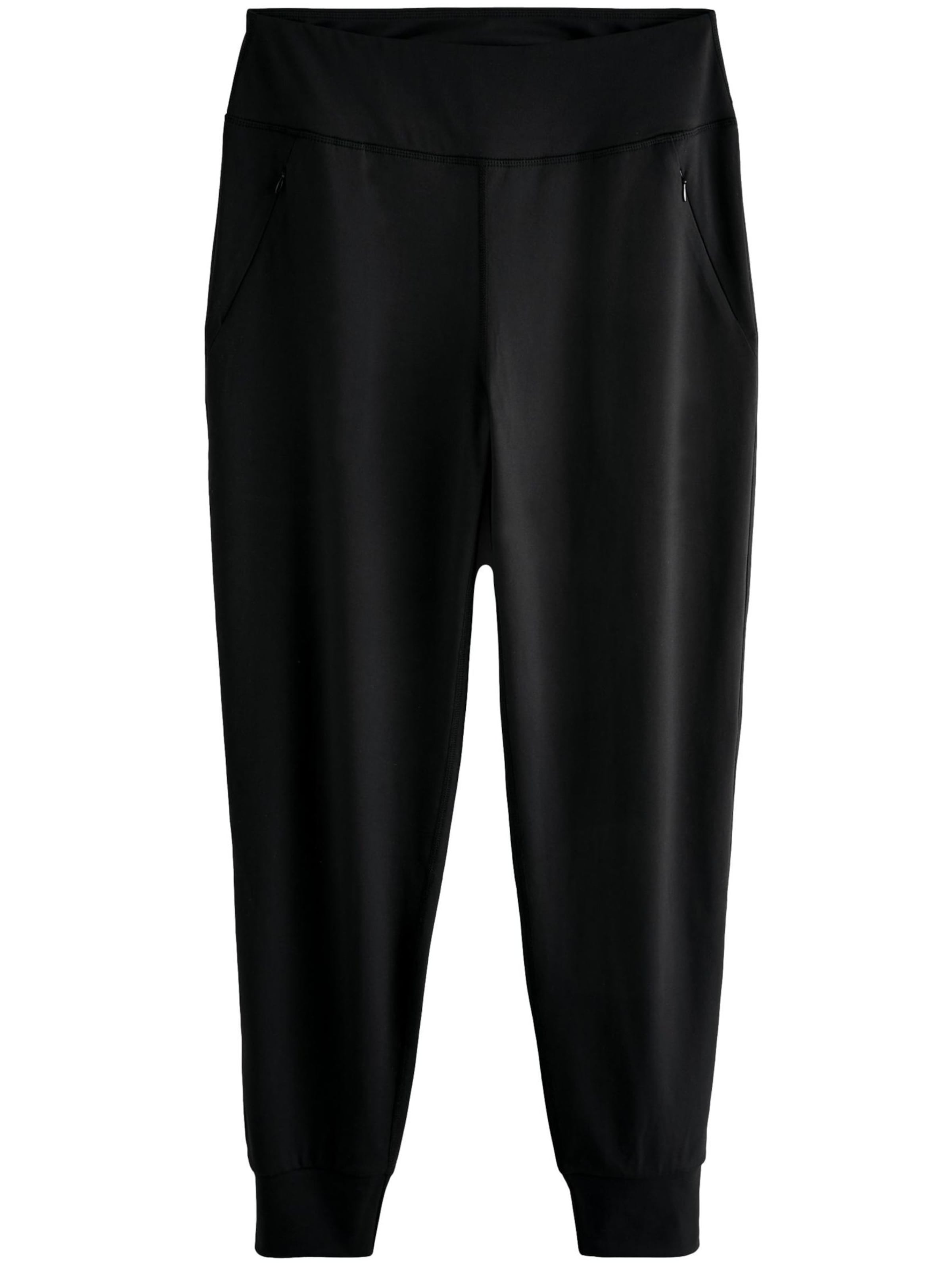Next Loosefit Sporthose in Schwarz: Vorderseite
