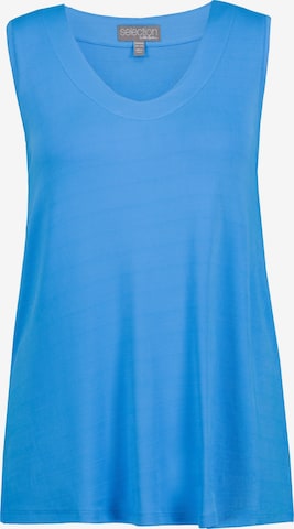 Ulla Popken Top in Blauw: voorkant