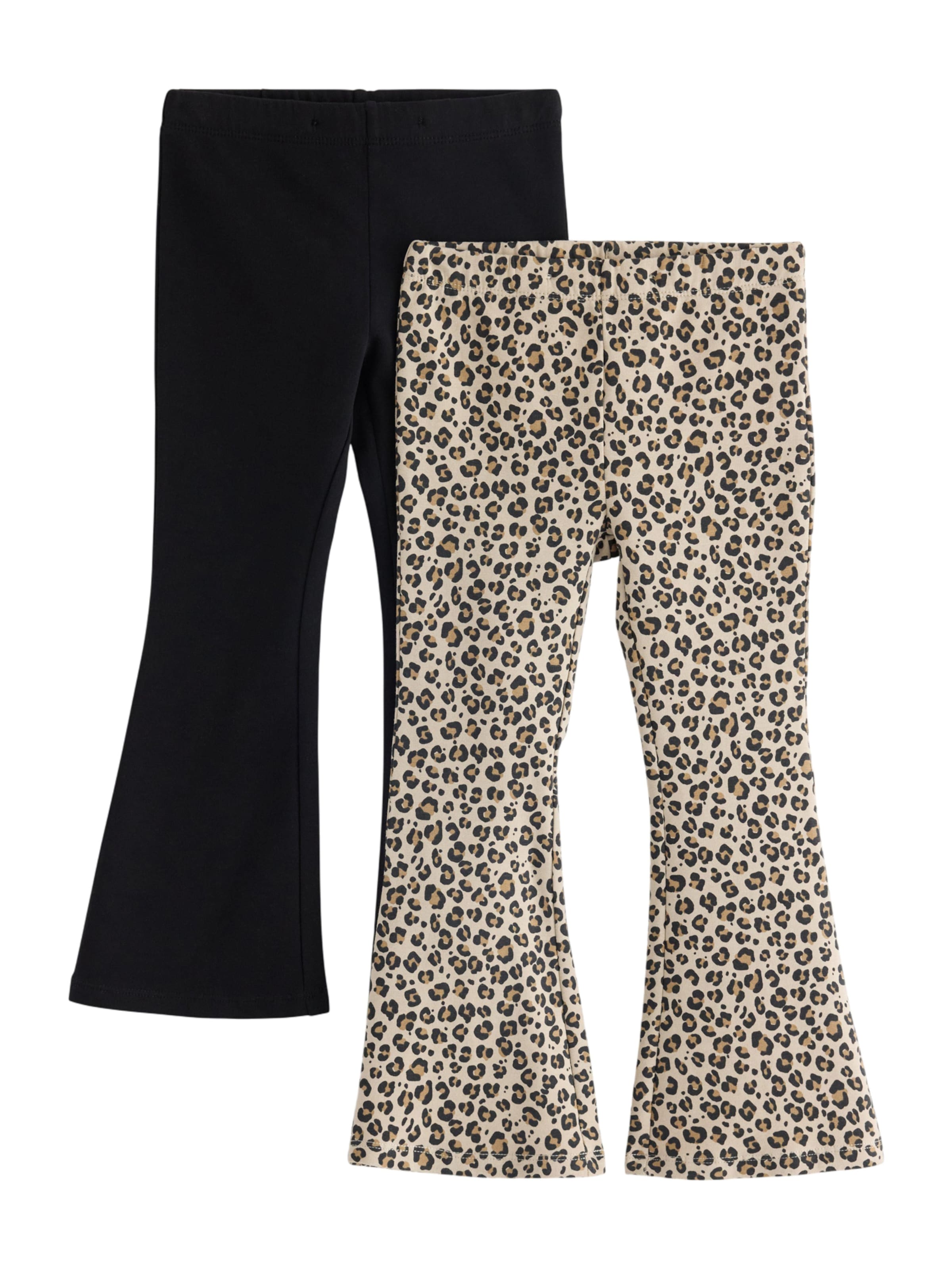 Lindex Flared Κολάν σε μπεζ: μπροστά