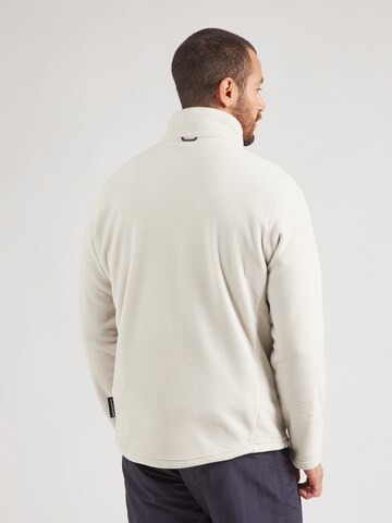 JACK WOLFSKIN Funkcionalna jopa iz flisa 'WINTERSTEIN' | siva barva