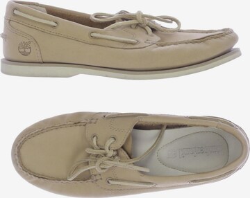 TIMBERLAND Flats & Loafers in 38,5 in Beige: front