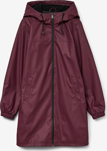 Manteau mi-saison 'ASTA' VERO MODA en rouge : devant