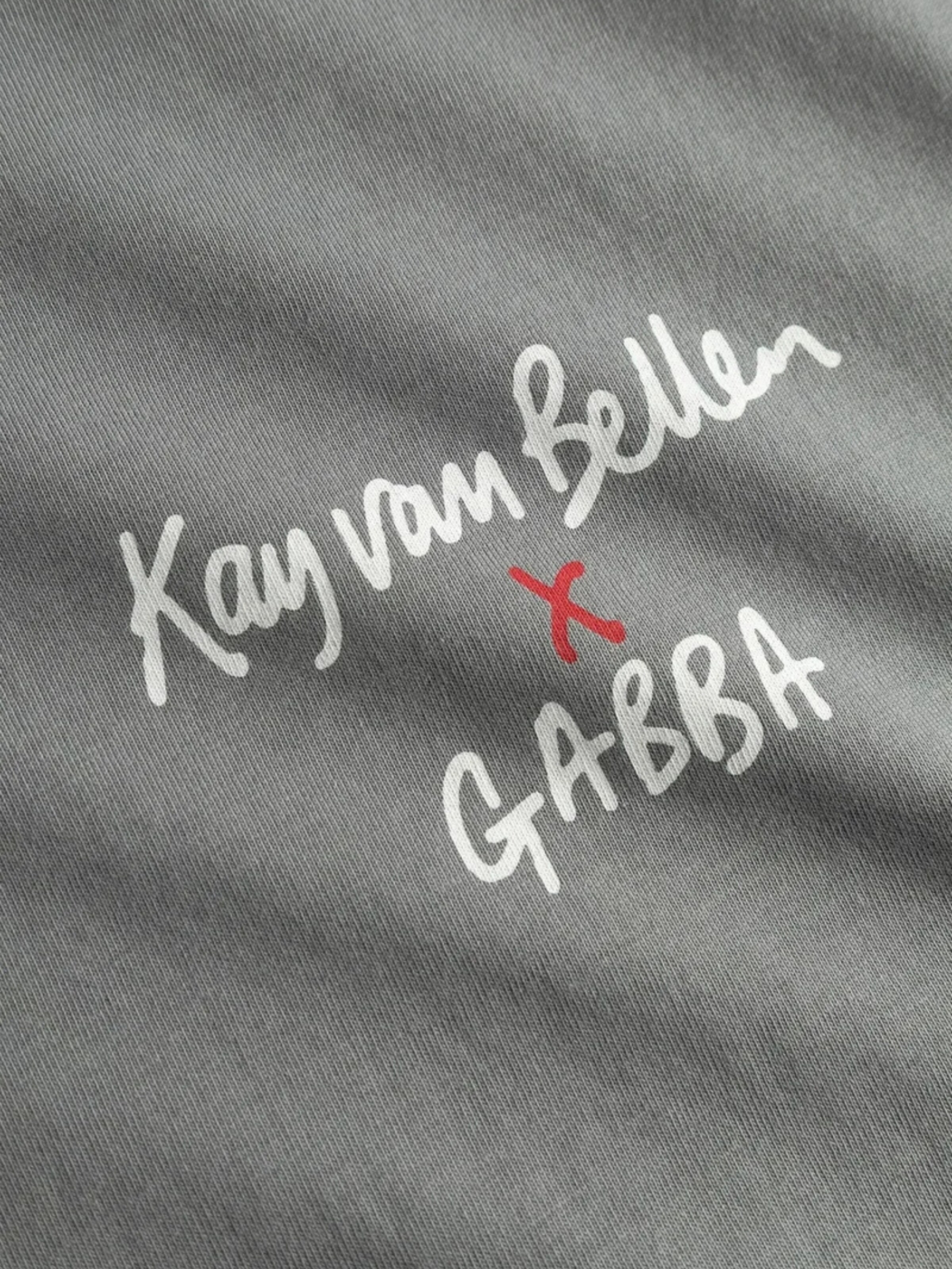 T-Shirt ' Dune Kay Man SS ' GABBA en gris