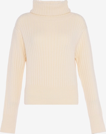 Libbi Sweater in White: front