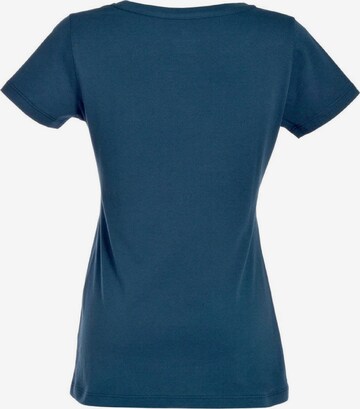 Gipfelglück Shirt 'Kalea' in Blue