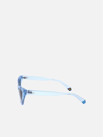 Lunettes de soleil Polaroid en bleu