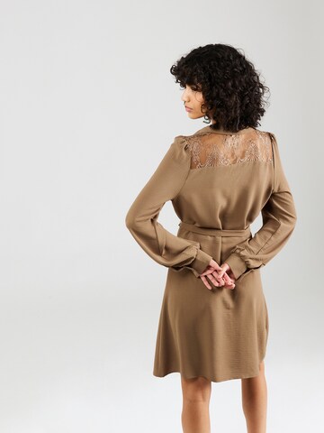 ONLY Skjortklänning 'METTE' i brun