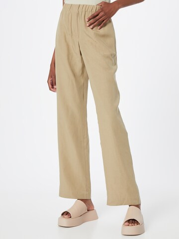 Samsøe Samsøe Loose fit Pants 'Hoys' in Beige: front