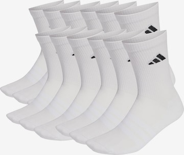 ADIDAS PERFORMANCE Sokker i hvid: forside