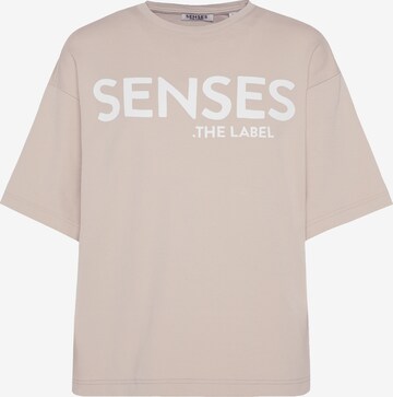 SENSES.THE LABEL Shirt in Beige: front