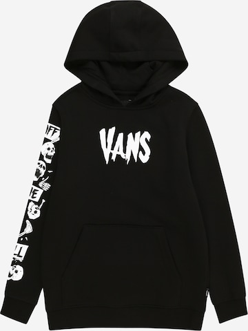 VANS Sweatshirt 'SKELETON' in Black: front