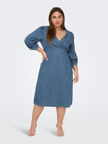 ONLY Carmakoma Jurk 'Irina' in Blauw