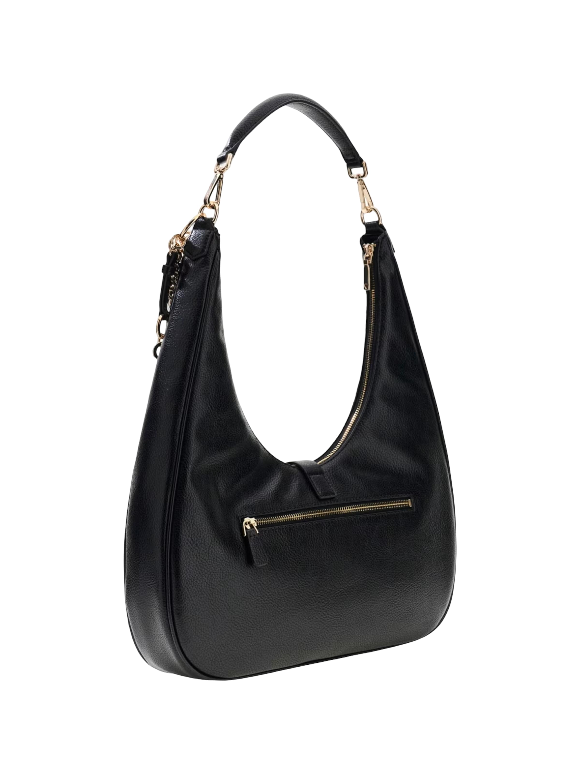 GUESS Schoudertas 'Brooke Hobo' in Zwart