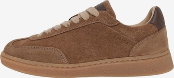 COMMA - Zapatillas deportivas bajas en marrón: frente