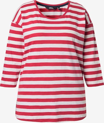 Ulla Popken Shirt in Rood: voorkant