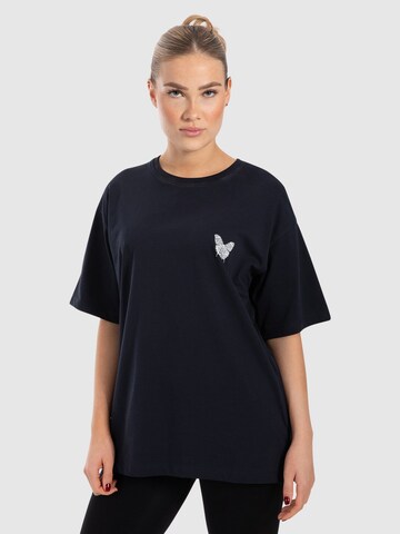 T-shirt ' Payton ' Smilodox en bleu : devant