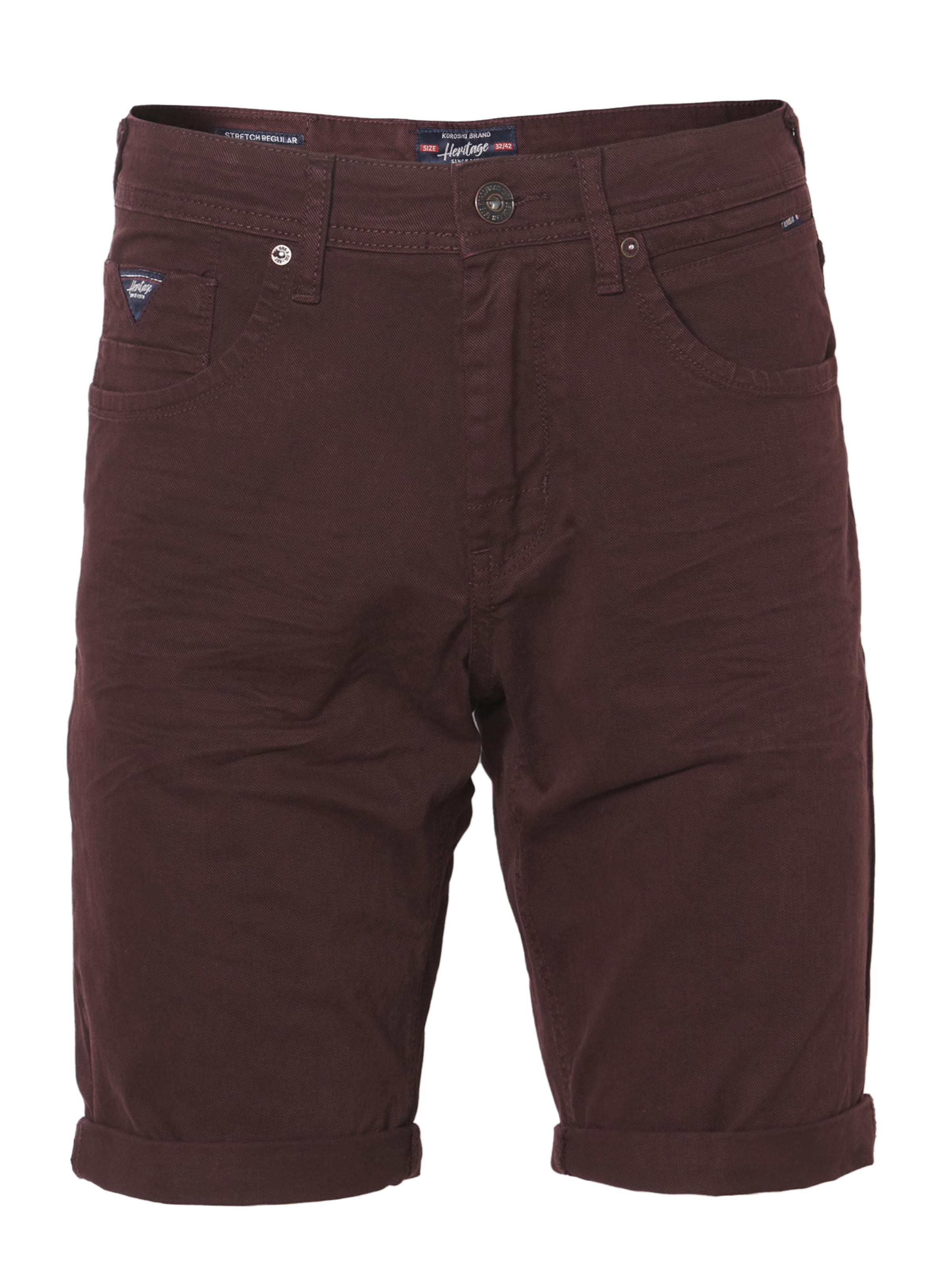 KOROSHI Regular Farkut värissä punainen: etupuoli