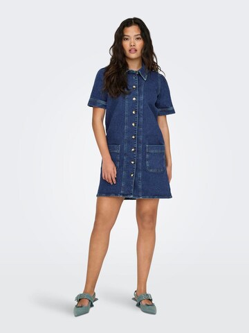 Robe-chemise 'ONLCAPRI' ONLY en bleu