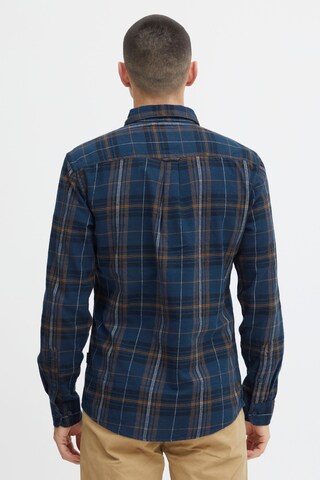 BLEND Slim fit Button Up Shirt in Blue