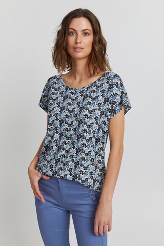 Fransa Shirt in Blue: front