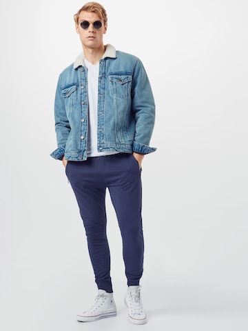 Key Largo Tapered Broek in Blauw