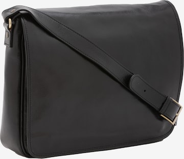 Viola Castellani Crossbody Bag in Black: front