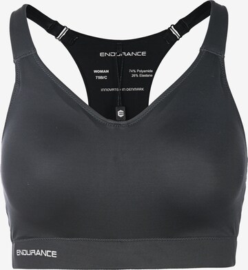 ENDURANCE High Support Sport-BH 'Phoebe' in Schwarz: predná strana