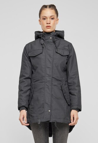 Brandit Prechodná parka 'Marsh Lake' - Sivá: predná strana
