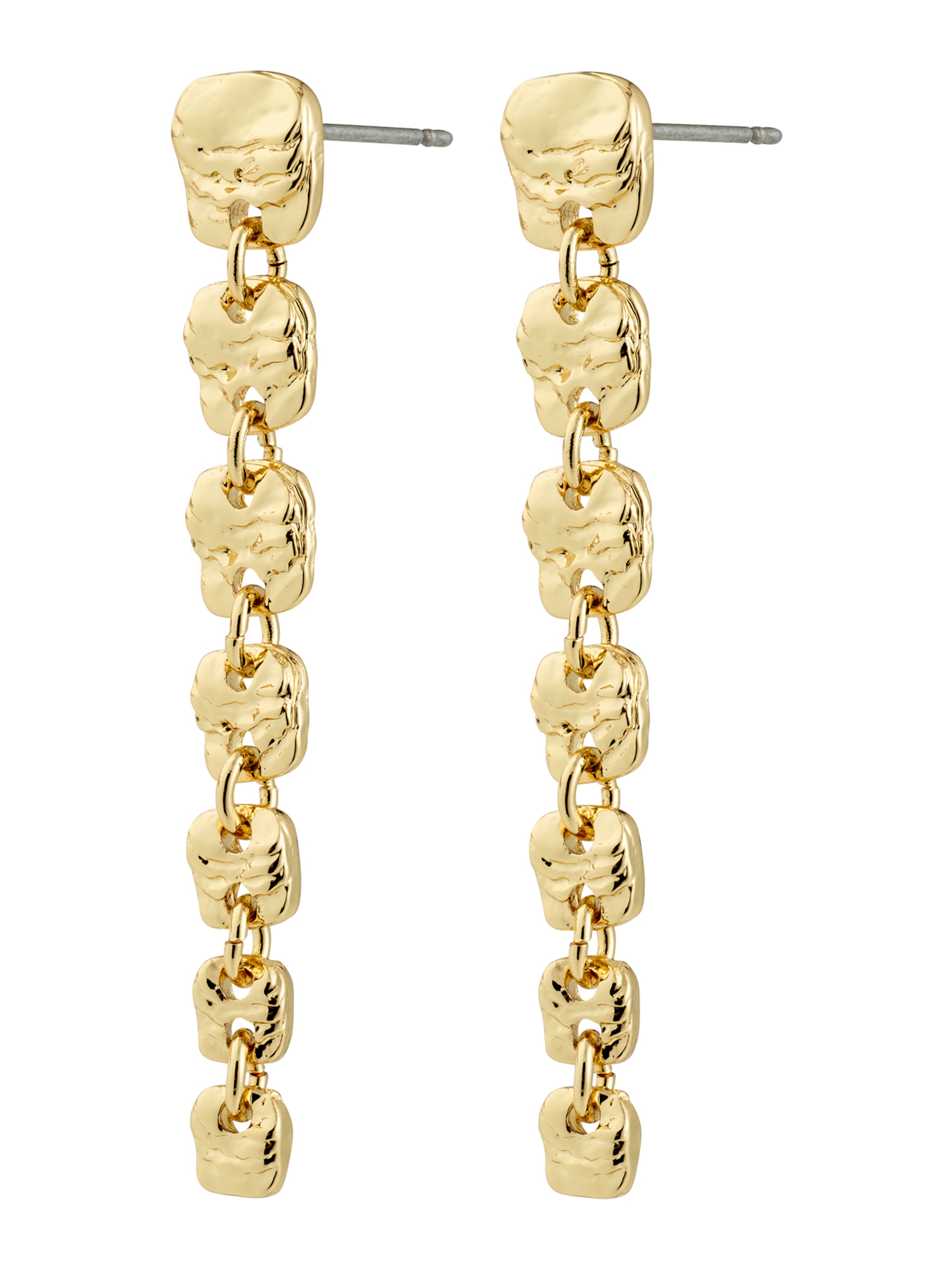 Pilgrim Σκουλαρίκια 'Sense' σε χρυσό: μπροστά