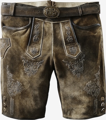 Country Maddox Regular Traditional Pants in Brown: front