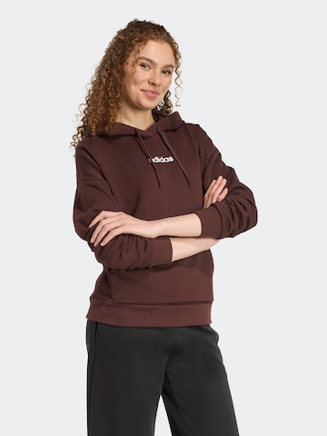 Sweat de sport ADIDAS SPORTSWEAR en marron : devant