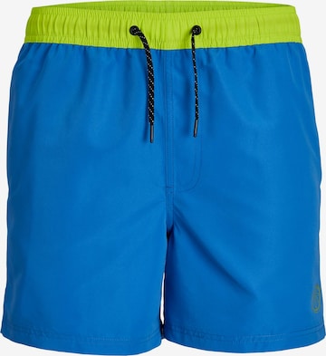 JACK & JONES Swimming shorts in Blue: front