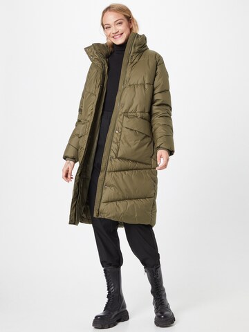 TOM TAILOR DENIM Winter Coat in Green