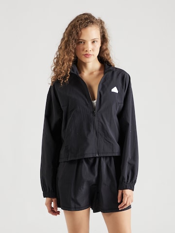 ADIDAS SPORTSWEAR Treeningdress, värv must: eest vaates