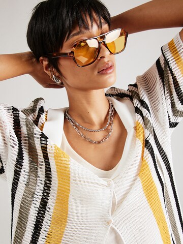 TOPSHOP Strickjacke in Weiß