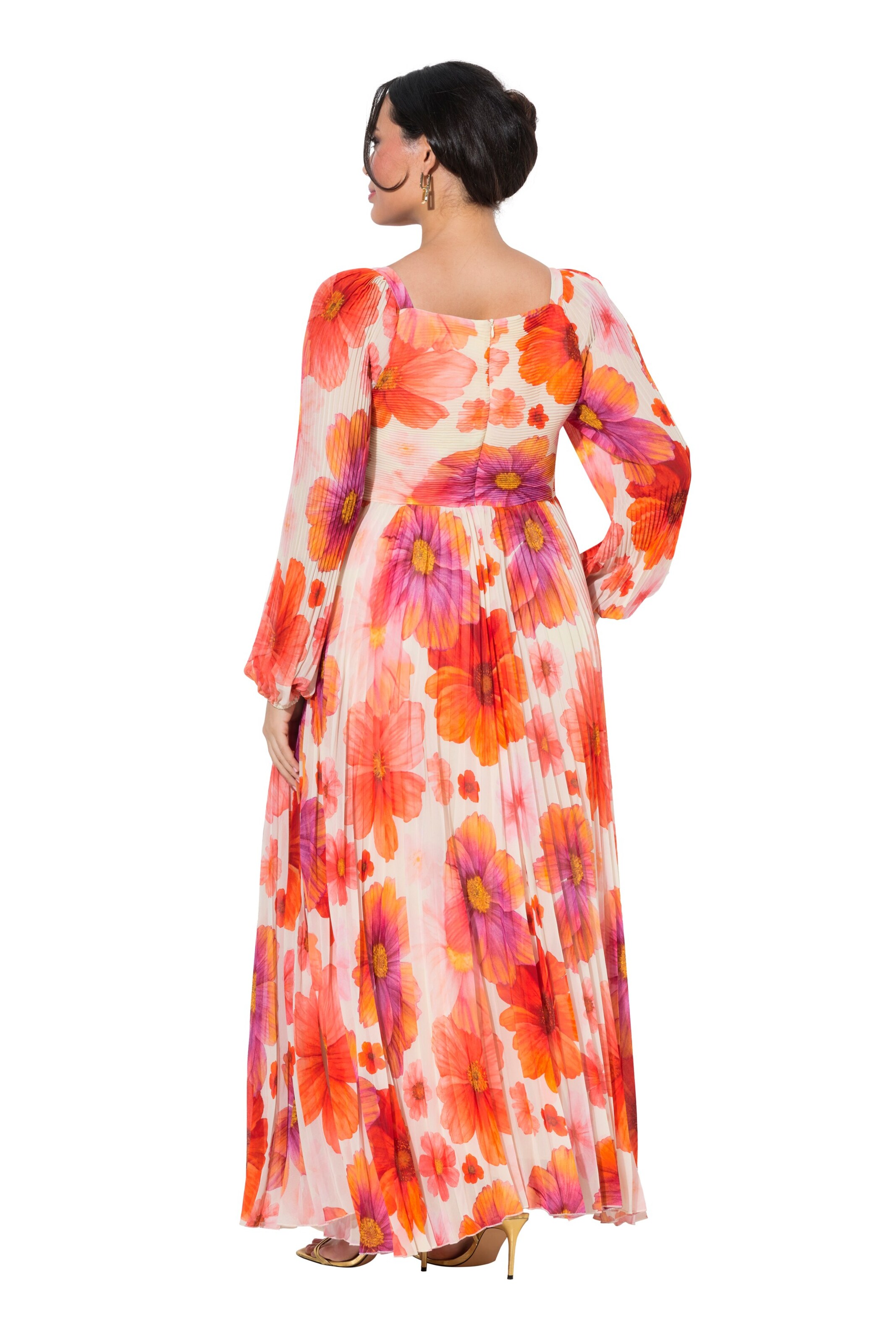 Ulla Popken Dress in Orange