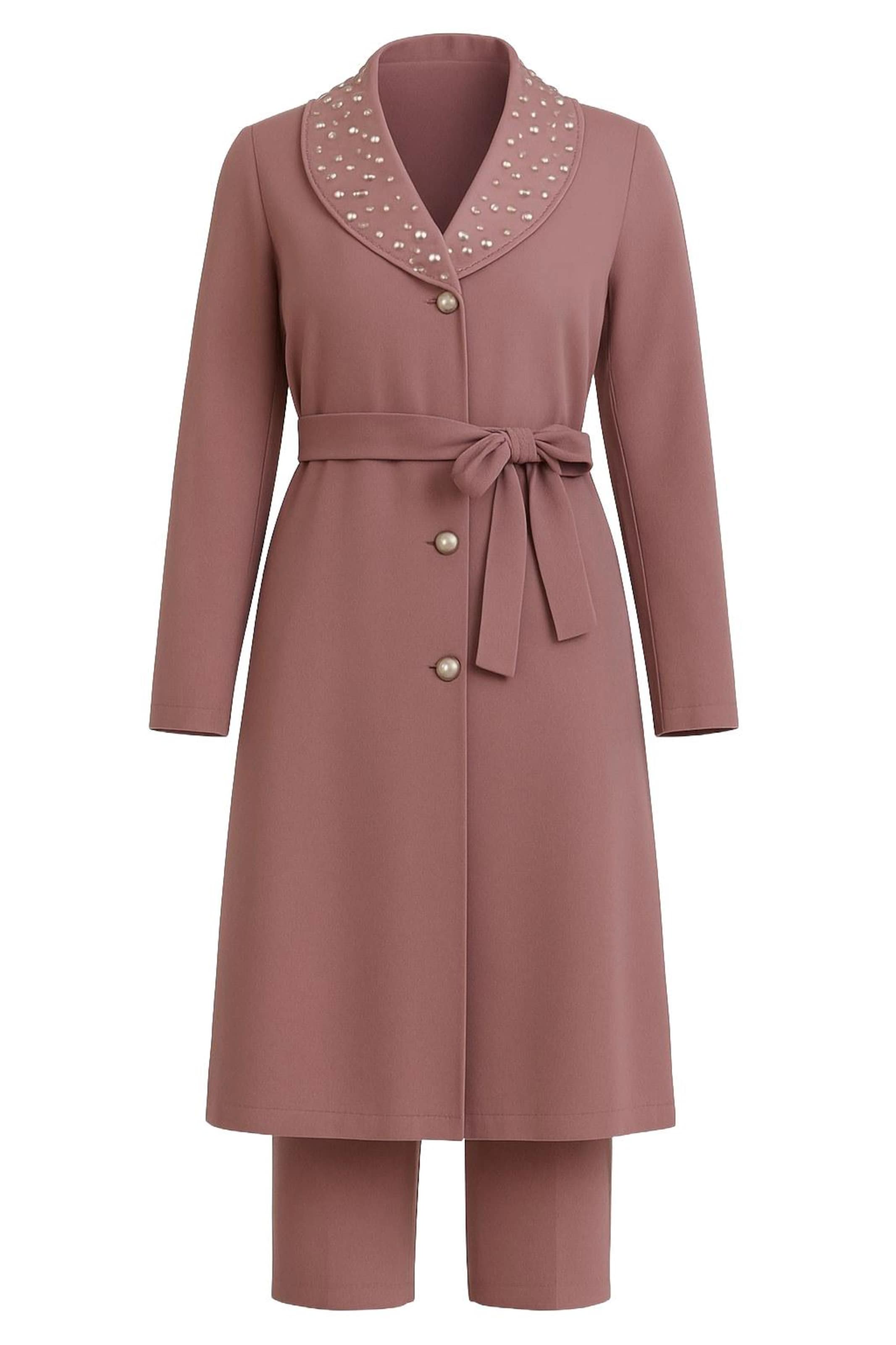 MODAMIHRAM Broekpak in Roze: voorkant