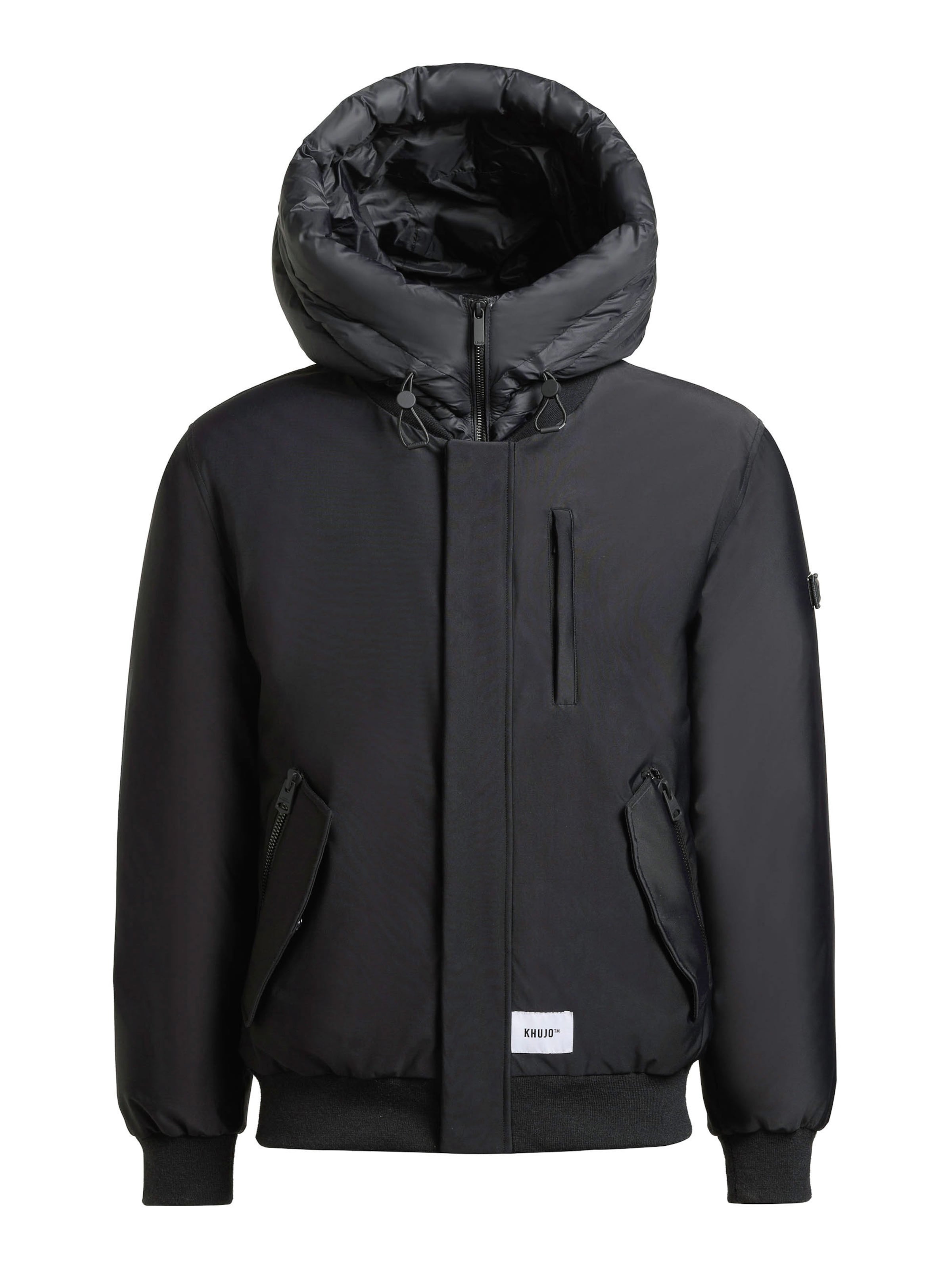 Veste d’hiver 'CLEMAT' khujo en gris : devant