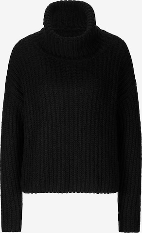 Pull-over heine en noir : devant