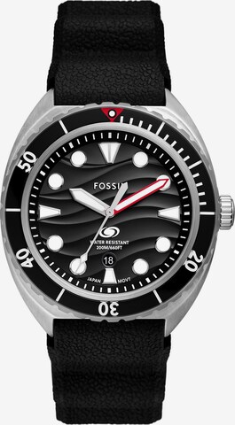 FOSSIL Analog Watch in Silver: front