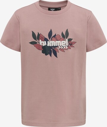 T-Shirt Hummel en rose : devant