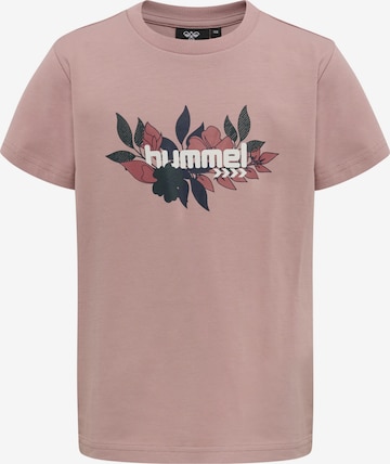 Hummel Shirt in Roze: voorkant