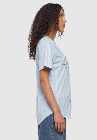 Camicia da donna 'Varsity' di Karl Kani in blu